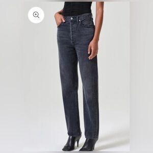 AGOLDE 90'S PINCH WAIST HIGH
RISE STRAIGHT